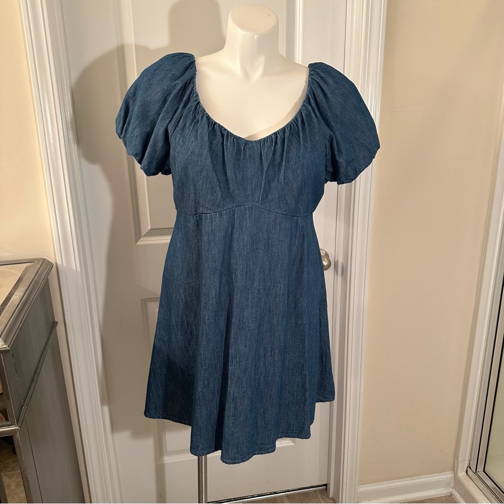 Old Navy dress. Chambray dress. Size XL dress.